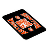 Artesia Bulldogs State Champs Logo Flexible Magnet マグネット (右側)