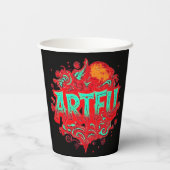 ARTFU  紙コップ (裏面)