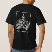 Artful Marrakech:モロッコのデザイン#2 Tシャツ (裏面)