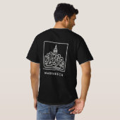 Artful Marrakech:モロッコのデザイン#2 Tシャツ (裏面フル)