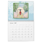 Artful Westie calendar by Deborah Borgo カレンダー (1月 2027)