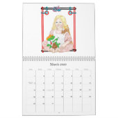 Artfull年 カレンダー (3月 2026)