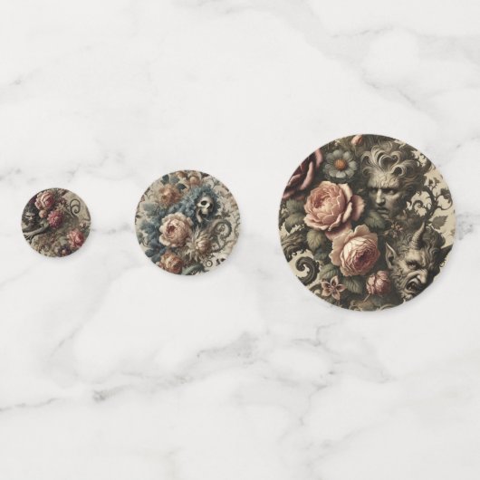 Artfully Ever After — Gothic Victorian Confetti コンフェッティ (裏面)