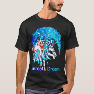 ArtGil Horse 1 Surreal Horses from another world b Tシャツ