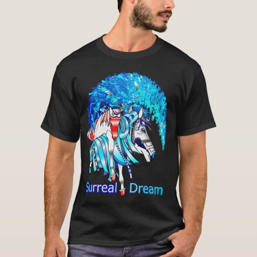 ArtGil Horse 1 Surreal Horses from another world b Tシャツ (正面)