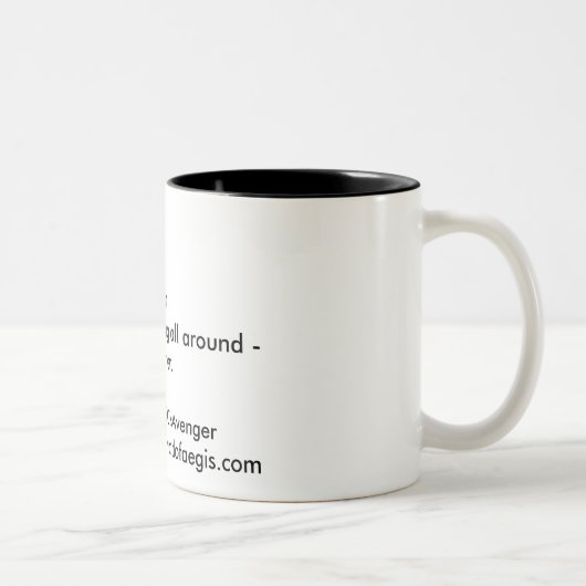 Arthouseのマグのドルイド教司祭の詩歌 ツートーンマグカップ (右)