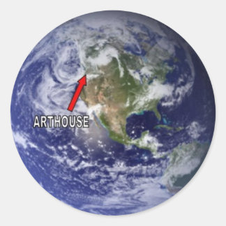 ARTHOUSE （お前はここにいる） ラウンドシール