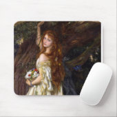 Arthur Hughes Pre-Raphaelite Artによる悲劇的なオフェリア マウスパッド (マウス)