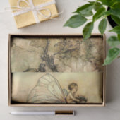 Arthur Rackhamによる「Bear the Changeling」フェアリー・アート 薄葉紙 (ギフト)