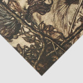 Arthur Rackham著「Brunhilde Led Her Horse」 薄葉紙 (詳細)