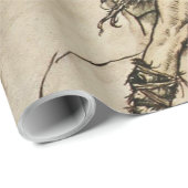 Arthur Rackham著「Sigfried Kills Fafner」 ラッピングペーパー (ロールコーナー)