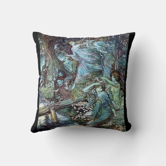 Arthur rackham クッション (裏面)