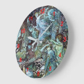 Arthur rackham ラージ壁時計 (傾斜)