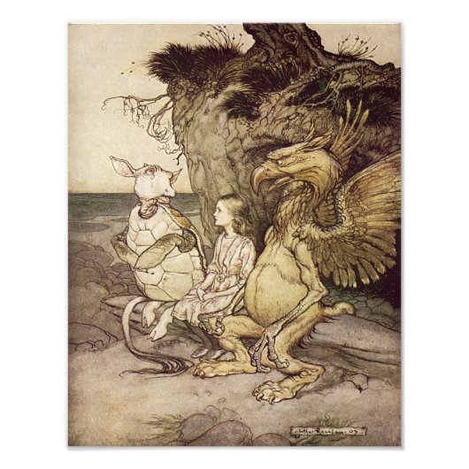 Arthur Rackham 1907 "That is Curious"プリント フォトプリント (正面)