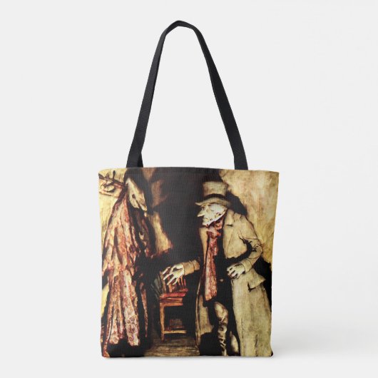 Arthur Rackham - A Christmas Carol – 不機嫌 トートバッグ (裏面)