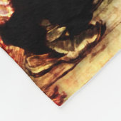 Arthur Rackham - A Christmas Carol – 不機嫌 フリースブランケット (角)