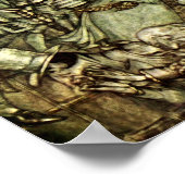 Arthur Rackham - A Christmas Carol -幽霊たち ポスター (角)