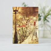 Arthur Rackham - A Christmas Carol -通り サンキューカード (スタンド正面)