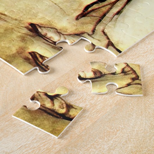 Arthur Rackham - A Christmas Carol -通り ジグソーパズル (側面)