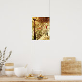 Arthur Rackham - A Christmas Carol - Street ポスター (キッチン)