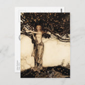 Arthur Rackham Freya CC0329はがき ポストカード (正面/裏面)