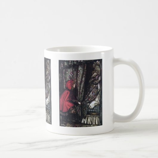 Arthur Rackham , “ Little Red Riding Hood ” コーヒーマグカップ (右)