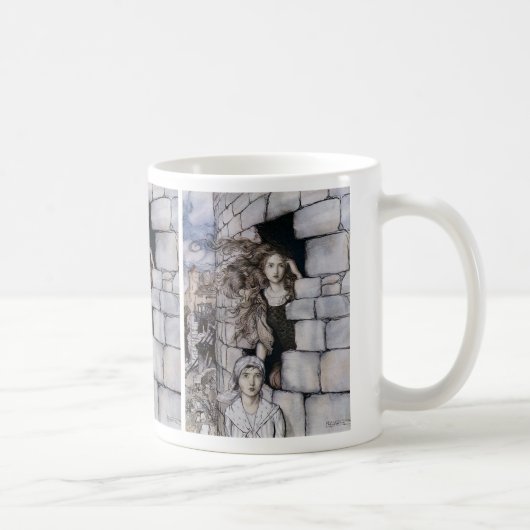 Arthur Rackham,“ Maid Maleen ” コーヒーマグカップ (右)