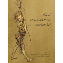 Arthur Rackham Puck Lord CC0950スモールの愚か者