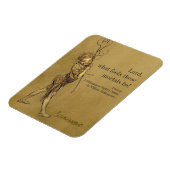 Arthur Rackham Puck Lord CC0951冷蔵庫 マグネット (左側)