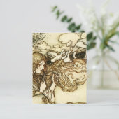 Arthur Rackham - Snowdrop And Other Tales ポストカード (スタンド正面)