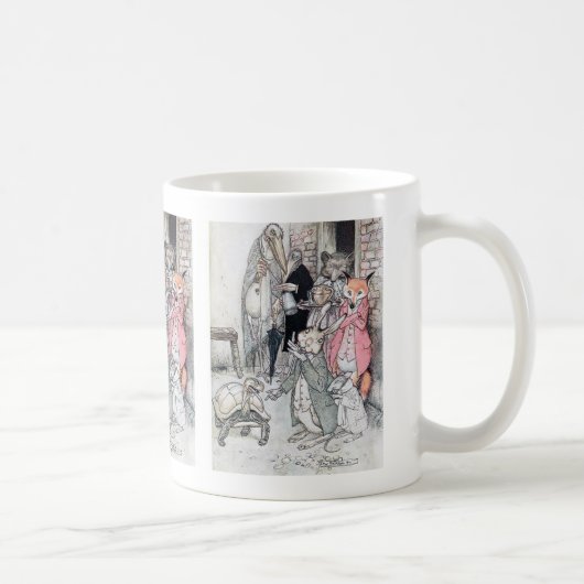 Arthur Rackham , “ Tortoise and hare ” コーヒーマグカップ (右)