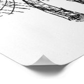 Arthur Rimbaud  June 1872 ポスター (角)