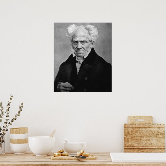 Arthur Schopenhauer  ポスター (キッチン)