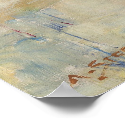 Arthur Streeton - Sunlight (Cutting on a hot road) ポスター (角)