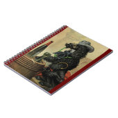 Arthur Thiele漫画プードルアットパブスパイラルノート ノートブック (左側)