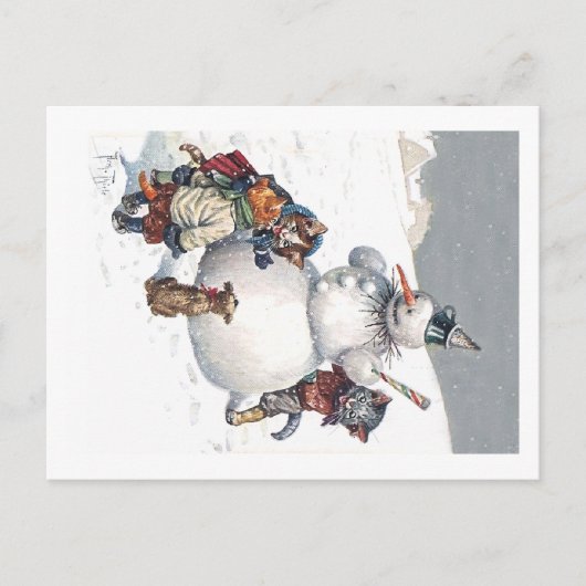 Arthur Thiele – 子猫遊の隠しとシーク ポストカード (正面)