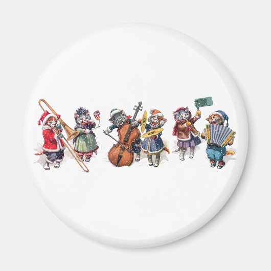 Arthur Thiele – 雪遊の中でのCats Orchestra。 マグネット (正面)