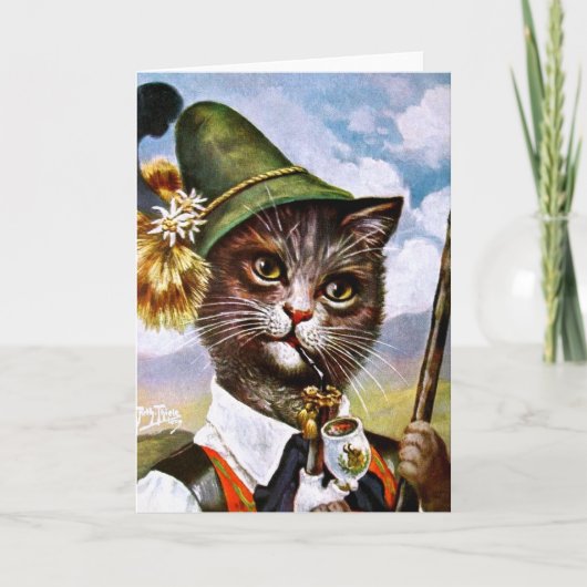 Arthur Thiele - Bavarian Alps Cat カード (正面)