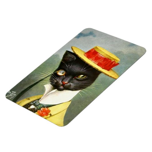 Arthur Thiele - Mr. Cat マグネット (左側)