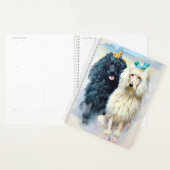 Arthur Wardleによるプードル プランナー手帳 (ディスプレー)