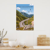 Arthurs Pass National Park New Zealand Travel ポスター (キッチン)