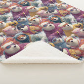 Artic Polar Bears Ski Club シェルパブランケット (3/4)