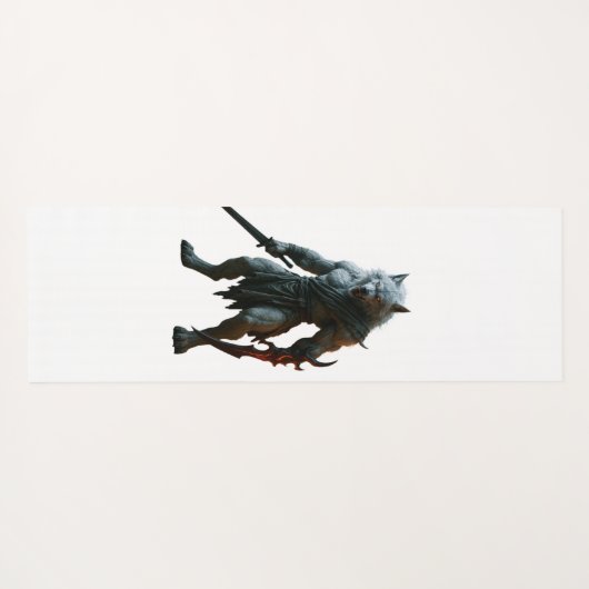 Artic Werewolf ヨガマット (裏面(横))