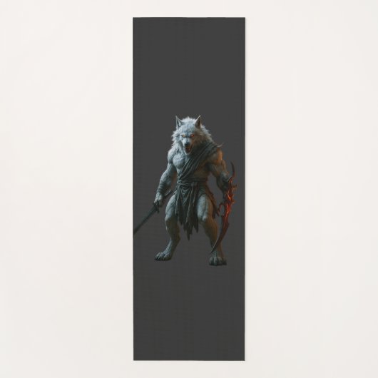Artic Werewolf ヨガマット (正面)