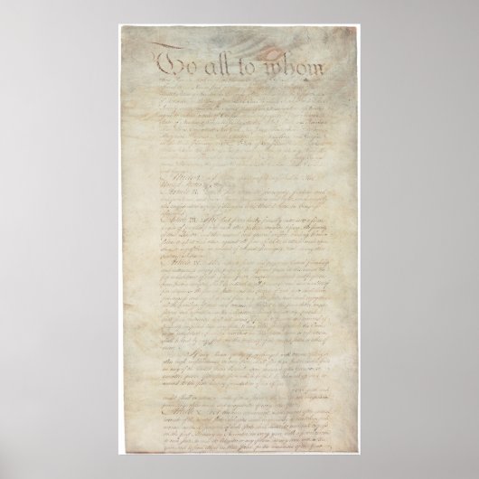 Articles of Confederation of the 統一された 州_pg1 ポスター (正面)