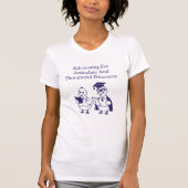 Articulate Thoughtful Discourse Advocate Design Tシャツ (正面)