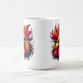 "Artie Angry Rooster" Mug コーヒーマグカップ (中央)