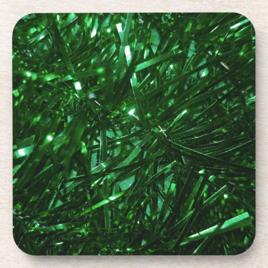 artificial christmas tree leaves コースター (正面)