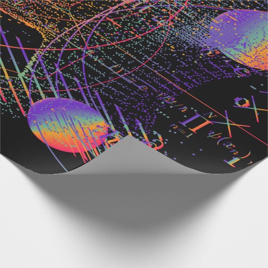 Artificial Intelligence and Virtual Reality concep ラッピングペーパー (角)