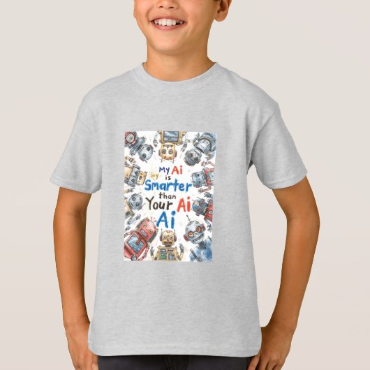 Artificial intelligence competition tシャツ (正面)